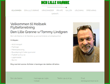 Tablet Screenshot of den-lille-groenne.dk